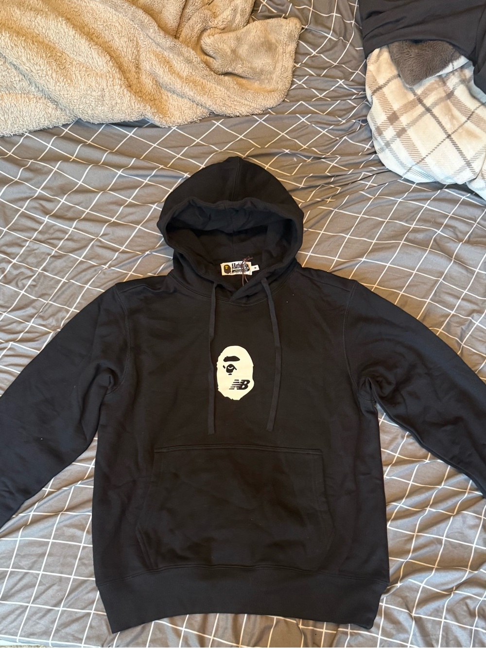 Bape New Balance Black Hoodie